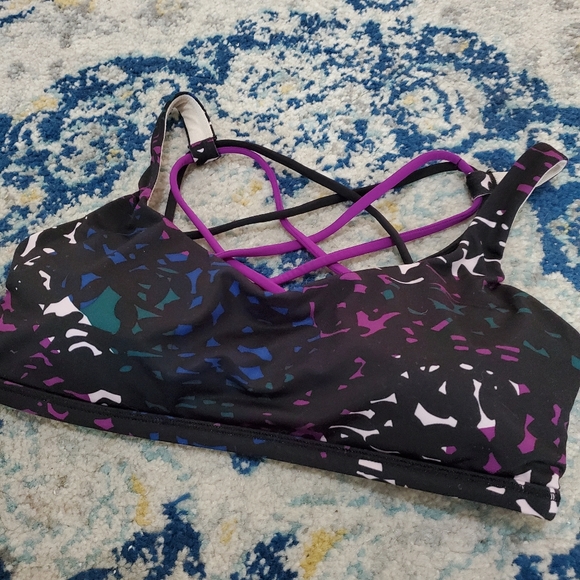 Lululemon Free To Be Wild Bra Shadow Wrap Multi 6 - Picture 2 of 7